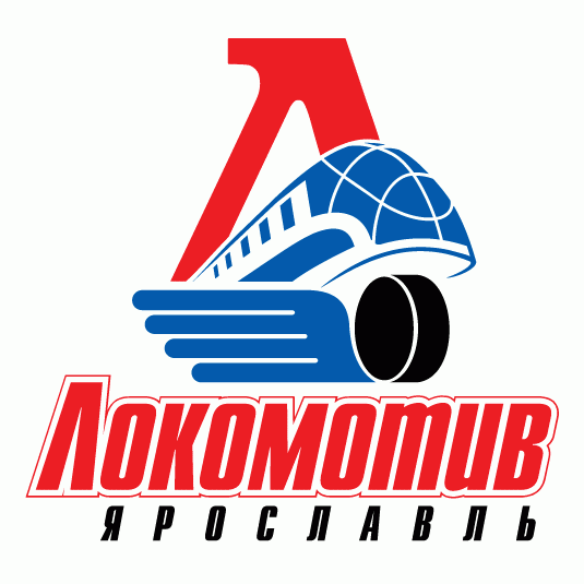 Lokomotiv Yaroslavl 2008-Pres Alternate Logo 2 vinyl decal